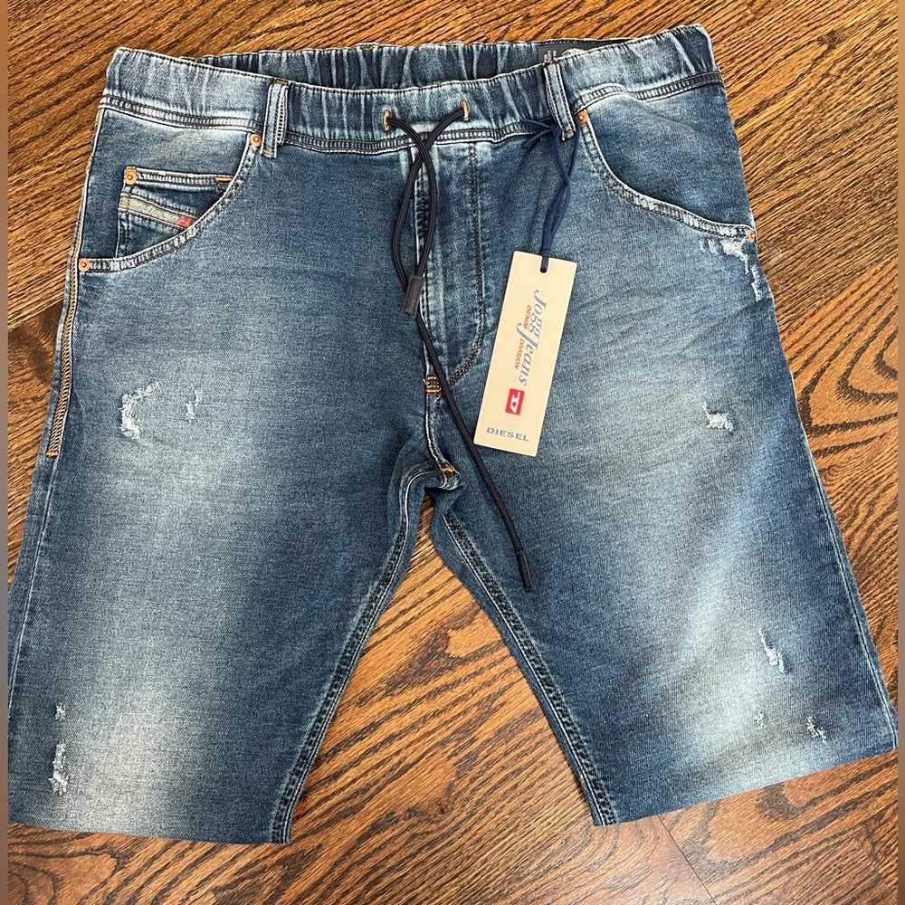 Mens Diesel Jogg Jeans Denim / Sweat pants Sz 32. Brand New